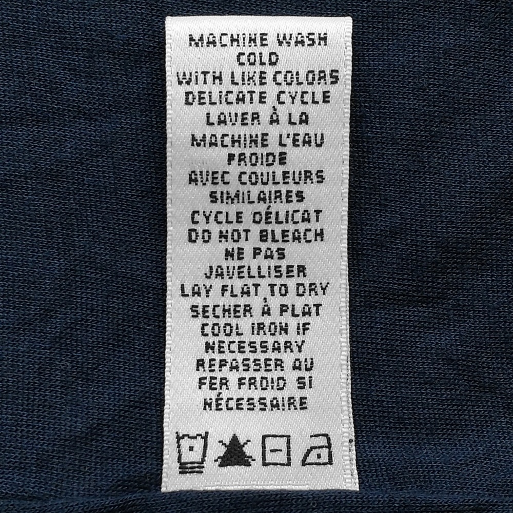 New MAX STUDIO Navy Blue Textured Jersey Skirt XS - Picture 7 of 8